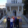 Tour group at Villa Lysis Oscar Wilde Tours e1445822861274 rotated