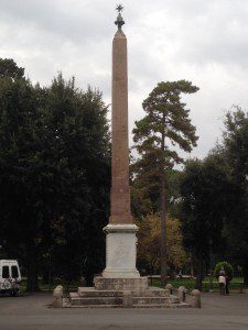 Rome Pincio obelisk