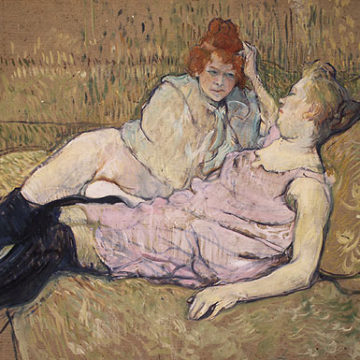 Toulouse Lautrec sofa
